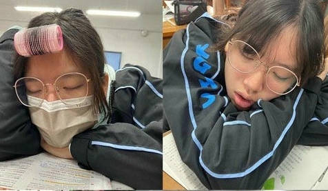 补习班偷拍多位女同学上厕所，粉嫩的鲍鱼让人看了口水直流【278M】