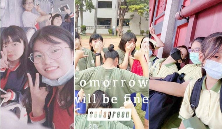 全景厕拍几个穿校服的学生妹❤️闻自己内裤疑似抠逼[附带生活照]【580M】